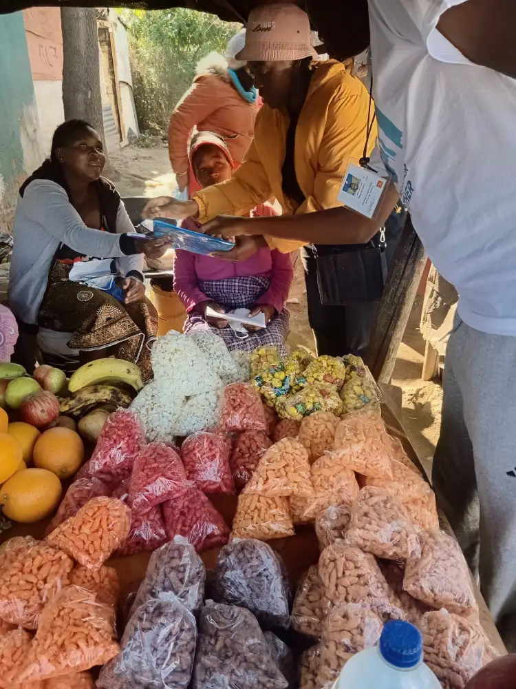 Outreach Informing Community About Advancing Clean Energy in Diepsloot